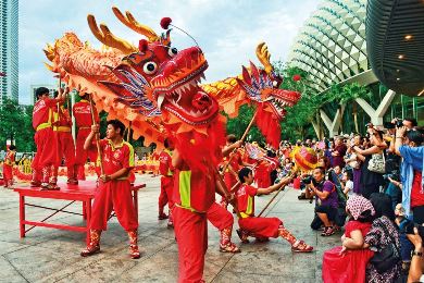 Китайский Новый Год в Сингапуре