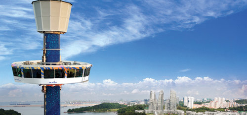 Канатная дорога Singapore Cable Car: CABLE CAR SKY PASS + Tiger Sky Tower