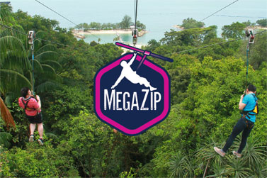 Парк развлечений Megazip Adventure Park, о.Сентоза, Сингапур