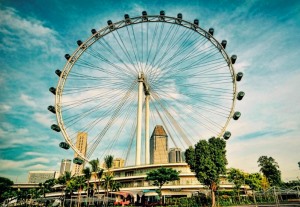 Сингапурское колесо обозрения Singapore Flyer
