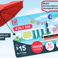 Тарифы оператора Singtel – сингапурская туристическая сим-карта