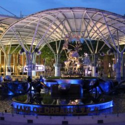 Музыкальный фонтан Lake Of Dreams, о.Сентоза, Сингапур