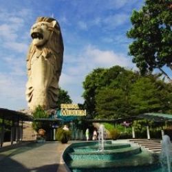 Смотровая башня Сентоза Мерлион (Sentosa Merlion)